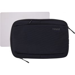 THULE TSS416 Funda Subterra 2 para MacBook 16'' - Negra con Bolsillo Frontal de Poliéster