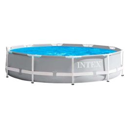 Piscina redonda desmontable prism frame con depuradora (capacidad 4485 litros) 305 x 76 cm Piscina redonda desmontable prism frame con depuradora (capacidad 4485 litros) 305 x 76 cm