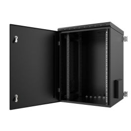 Lanview 19'' Rack Cabinet 16U 60x60, Armario de Red Mural para Servidores y Equipos, IP55, con Ventilacion y Gestion de Cables