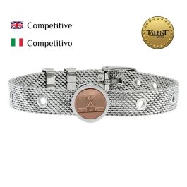 Pulsera Unisex Competitive Talent Jewels TJA-5-04-02-1-235 Plateado
