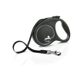 Flexi Black Design L Cinta 5M Correa para Perros, Negro/Plateado, 5 Metros Precio: 20.50000029. SKU: S6102309