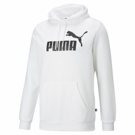 Sudadera con Capucha Hombre Puma Ess Big Logo Blanco Precio: 53.4578. SKU: S64121592