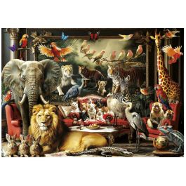 EDUCA EDU1747456931590 Puzzle La Mansión de los Animales 1500 piezas 85 x 60 cm para 15+ años