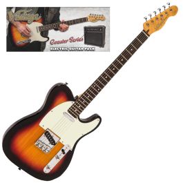 Vintage V20 Guitarra Eléctrica Pack Completo - 3 Tone Sunburst Precio: 265.50000048. SKU: B158NMA8C3