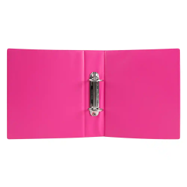 Liderpapel Carpeta de 2 anillas 40 mm Din A5 en carton forrado de color Fucsia