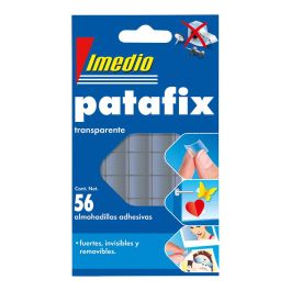 Imedio Almohadillas Adhesivas Patafix Doble Cara Transparente 56 Pastillas Precio: 1.5900005. SKU: B188KQDCEP