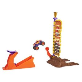 Lanzador pista toro loco big air challenge. con vehiculo incluido escala 1:64. 38,43x8,26x30,48 cm Lanzador pista toro loco big air challenge. con vehiculo incluido escala 1:64. 38,43x8,26x30,48 cm