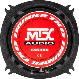 MTX TX640C Altavoces coaxiales 10cm 2 vías 70W RMS 4O chasis de aluminio tweeter de neodimio bobina domo de seda TSV TIL.