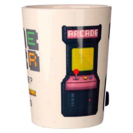 Puckator Taza con asa 3D Joystick Arcade Game Over 11x14,5x8,5cm