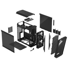 Fractal Design FD-C-TOR1C-01 Caja PC Torrent Compact Negro E-ATX Vidrio Templado USB-C 2 Ventiladores 180mm