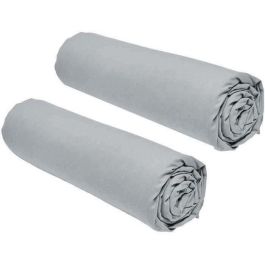 Lot de 2 cubiertas de sábanas hoy esencial - 160 x 200 cm - 2 100% de algodón personal - Acero Precio: 32.99418199. SKU: B1BEFQAF92