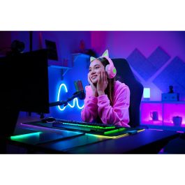 Razer Seiren V3 Chroma Micrófono para tableta, Supercardioide, USB-C, Negro, Plug and Play, con retroiluminación LED