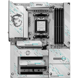 MSI Placa Base B850 GAMING PLUS WiFi PZ, AMD AM5, B850, 4x DDR5 256GB, 1x DP, 4x SATA3, 3x M.2, 5G LAN, WiFi 7, Bluetooth 5.4, 4x USB 3.2, ATX 911-7E75-001