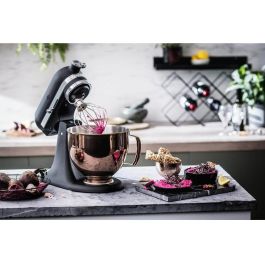 Kitchenaid 5KSM185 PS EBK Robot de Cocina Artisan, 4.8L, Bol de Acero Inoxidable, Incluye Accesorios