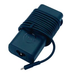 Dell Adaptador de Corriente / Cargador AC 65W USB-C 3 Pines para Portátiles Dell, Chromebook, Inspiron, Precision, Vostro, XPS