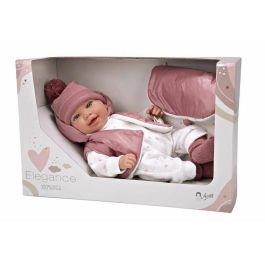 Muñeca elegance 45 cm adi rosa c/mochila (muñeco de peso) Precio: 56.58999995. SKU: B1K6XA5BKR