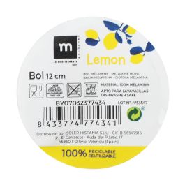 Bol de melamina brillo Lemon 12 cm - La Mediterranea (24 Unidades) Bol de melamina brillo Lemon 12 cm - La Mediterranea (24 Unidades)