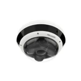 Hikvision Cámara Multisensor 4MP 2.8-12mm Antivandálica IR30 WDR IK10 IP67 PoE. Audio y Alarma