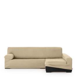 Funda para chaise longue de brazo largo derecho Eysa ULISES Beige 170 x 110 x 310 cm