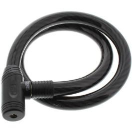 Burg Wachter 570 120 Candado para Bicicleta de Llave, Acero 25mm con Funda PVC