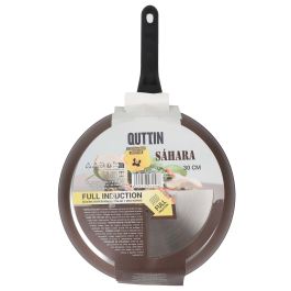 Quttin Sartén de Aluminio Forjado 30 cm con Mango Soft Full Saha, 3.0 mm de Espesor (4 Unidades) Quttin Sartén de Aluminio Forjado 30 cm con Mango Soft Full Saha, 3.0 mm de Espesor (4 Unidades)