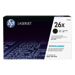 HP LaserJet Pro M402/426 Toner Negro nº26X 9.000 paginas alta capacidad Precio: 240.79. SKU: S8409763