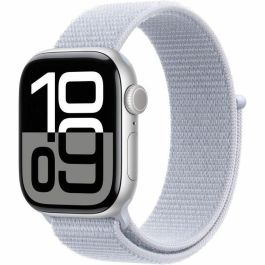 Apple Watch Series 10 GPS - 42 mm - Caja de aluminio plateada - Correa Loop deportiva Cloud azul Precio: 517.7900002. SKU: B1GWL48KXJ