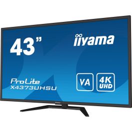 IIYAMA X4373UHSU-B1 Monitor 42.5" (108cm) 4K Ultra HD VA, 3ms, HDR, DisplayPort, 2x HDMI, USB Hub Negro