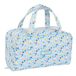 Neceser Escolar Moos Lovely Azul 31 x 14 x 19 cm