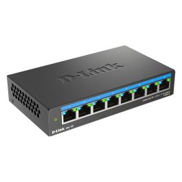D - Link Switch Multigigabit 2.5G 8 Puertos Dms - 108 E, No Administrado, 40 Gbps, Escritorio