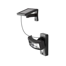 RABALUX RAB-77019 Aplique Solar Exterior Valpovo LED 2,4W 250Lm 4000K Sensor Movimiento IP44 Negro