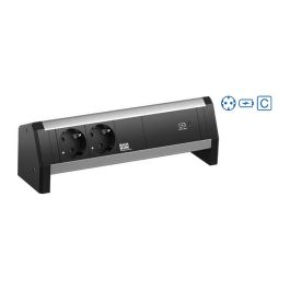 Bachmann DESK 2 Schutzkontakt + USB-C 60W Cargador Base de Enchufe Tipo F Aluminio Plástico GST18 Precio: 165.8063. SKU: B15K888HN5