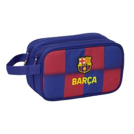Safta Neceser F.C. Barcelona 1ª Equipación 25/26 con 2 Cremalleras Adaptable a Carro 26x15x12,5 cm