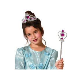 Tiara Plateada Con Corazones Y Varita Fucsia Para Princesa Infantil - Complemento Para Disfraces Y Juegos De Fantasía Precio: 1.49999949. SKU: B1ESZ9RELX