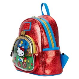 Loungefly Mochila 50th Anniversary Hello Kitty Cuero Vegano 26cm