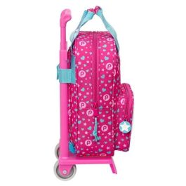 Mochila Escolar con Ruedas Pinypon Azul Rosa 20 x 28 x 8 cm Mochila Escolar con Ruedas Pinypon Azul Rosa 20 x 28 x 8 cm