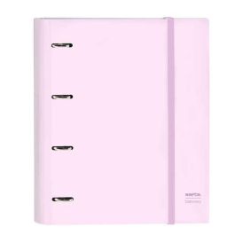 Carpeta 4 Anillas 35 mm Safta Din A4 gromas Y 5 Separadores Tapa Forrada Recambio 100 H 60 gr Cuadro 5 mm Stationery