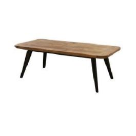 Mesa Centro Alpino DKD Home Decor Marron Claro Negro 70 x 41 x 135 cm