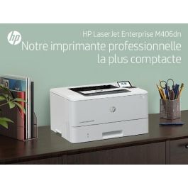 HP 3PZ15A Impresora Láser Monocromo LaserJet Enterprise M406DN | Dúplex Automático, Ethernet, 40 ppm, Seguridad Avanzada HP 3PZ15A Impresora Láser Monocromo LaserJet Enterprise M406DN | Dúplex Automático, Ethernet, 40 ppm, Seguridad Avanzada