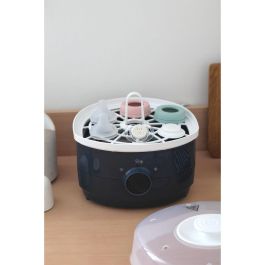 Beaba Steril 'n' dry BEA1728518839945 - Secador y Esterilizador 2 en 1 para Biberones y Accesorios - Azul Noche