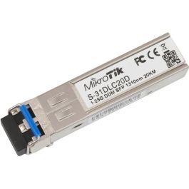 MikroTik S-31DLC20D Módulo Transceptor SFP LC 20km 1310nm 1250 Mbps para RB260GS, RB2011 y CCR1036 Precio: 41.68999945. SKU: B15MKSPEKL
