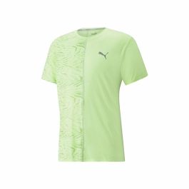 Camiseta Deportiva de Manga Corta Puma Run Graphic Verde limón Precio: 39.9179. SKU: B14SKBKMJC