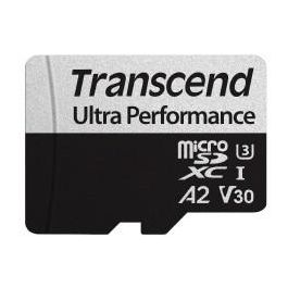 CARD microSD Card 128GB Transcend SDXC USD340S w/Adapter