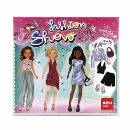 Juego magnetico fashion show 42 pzas. crea tus propios looks como una diseñadora 30x3,5x28 cm Juego magnetico fashion show 42 pzas. crea tus propios looks como una diseñadora 30x3,5x28 cm