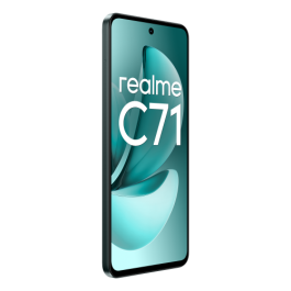 realme 631011005930 C71 Smartphone 6.67" 8GB RAM 256GB 6000 mAh Batería Triple Cámara 120Hz NFC Verde realme 631011005930 C71 Smartphone 6.67" 8GB RAM 256GB 6000 mAh Batería Triple Cámara 120Hz NFC Verde