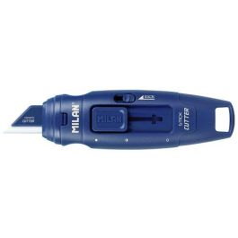 Milan Cutter con Hoja Cerámica, Diseño STICK Serie 1918, Azul Marino - Ideal para Manualidades y Paquetes Precio: 5.50000055. SKU: B124R9FHCE