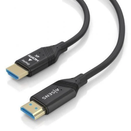 AISENS - CABLE HDMI V2.0 AOC PREMIUM ALTA VELOCIDAD / HEC 4K@60HZ 18GBPS, A/M-A/M, NEGRO, 15M Precio: 27.78999982. SKU: B1526YTPL9
