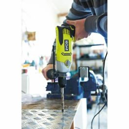 Ryobi Taladro Percutor 1010W, 2 Velocidades, Portabrocas 13mm, Capacidad Corte Madera 50mm/Metal 13mm/Concreto 20mm, Velocidad Variable, LED
