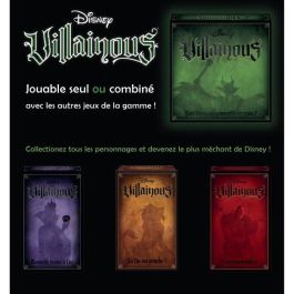 Ravensburger Villainous - Juego de Mesa de Estrategia con 6 Villanos Clásicos de Disney - +10 Años