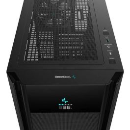 Caja de PC sin fuente de alimentación - DEEPCOOL CH510 Mesh Digital (Negro) - Torre media - Formato E-ATX